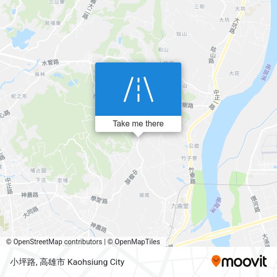 小坪路地圖