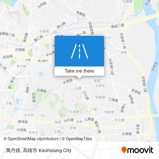 萬丹路 map