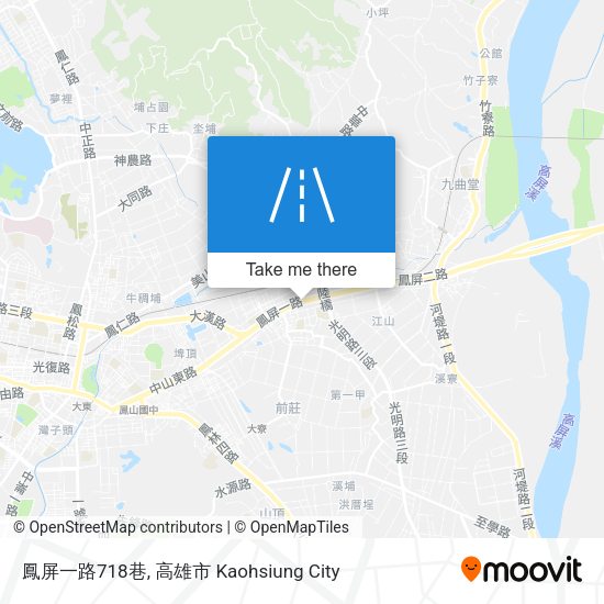 鳳屏一路718巷地圖