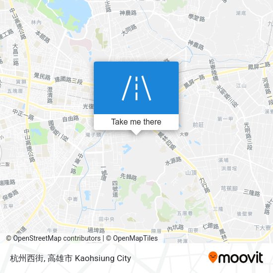 杭州西街 map