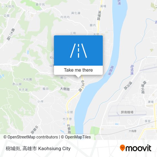 樹城街 map