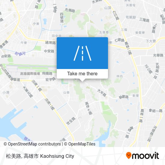 松美路地圖