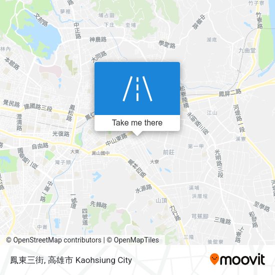 鳳東三街 map