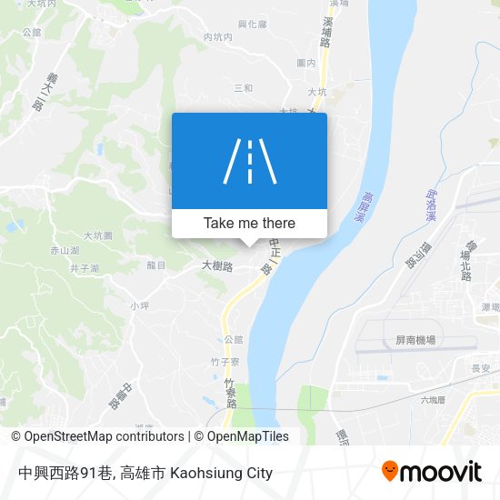 中興西路91巷地圖