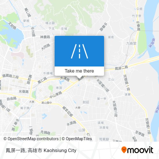 鳳屏一路 map