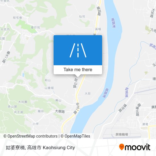 姑婆寮橋地圖