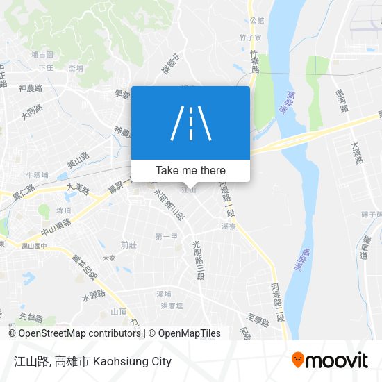 江山路 map