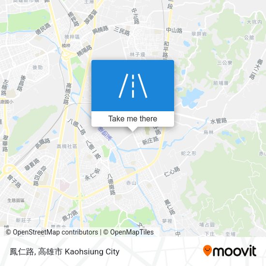 鳳仁路地圖