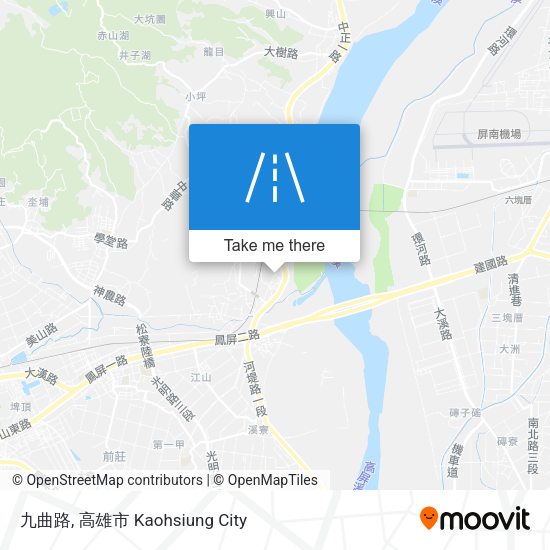 九曲路地圖