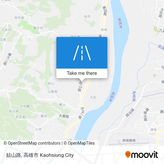 姑山路 map