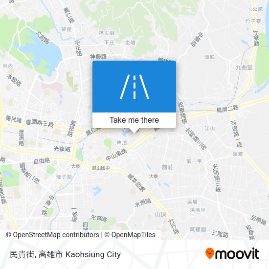 民貴街地圖