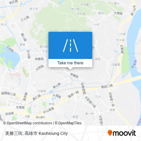美勝三街地圖