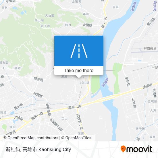 新社街地圖