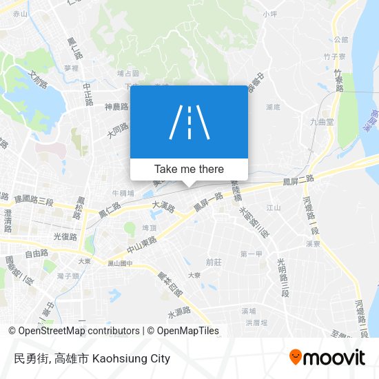 民勇街 map