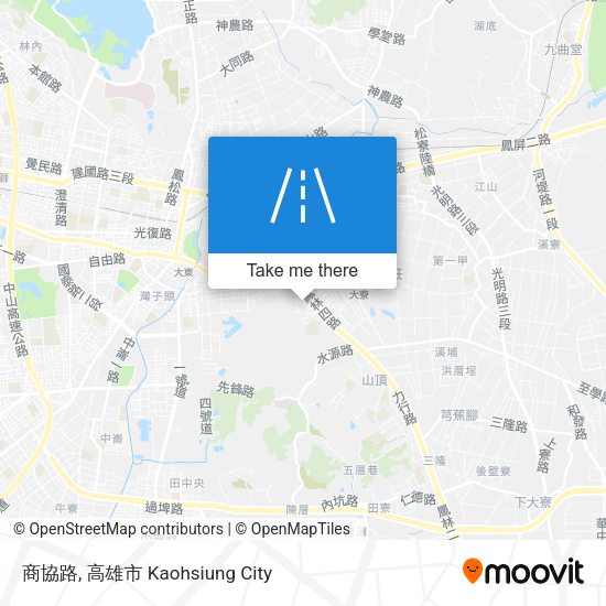 商協路 map