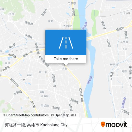 河堤路一段地圖