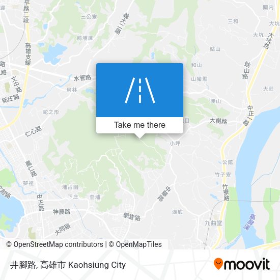 井腳路 map
