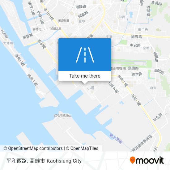 平和西路地圖