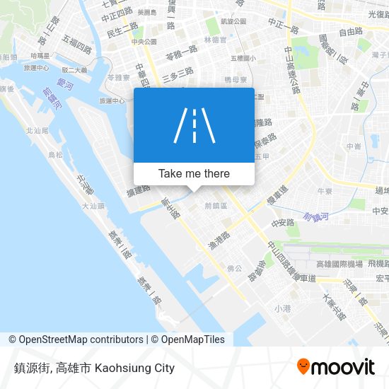 鎮源街 map