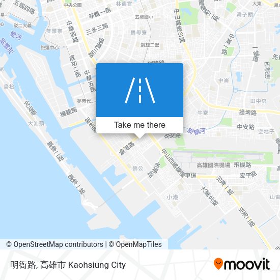 明衙路地圖