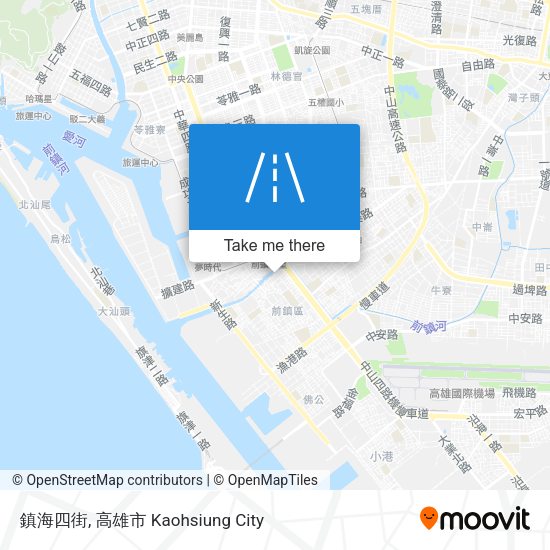 鎮海四街 map
