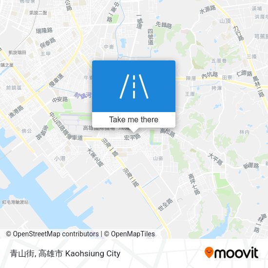 青山街地圖