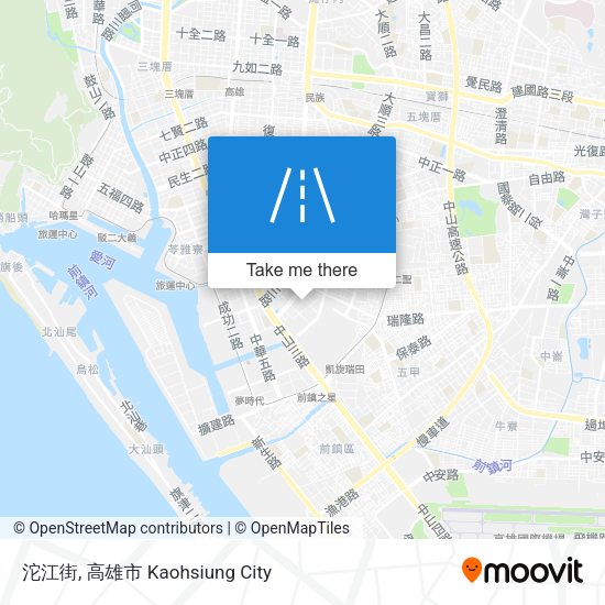 沱江街 map