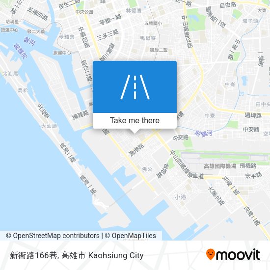 新衙路166巷地圖