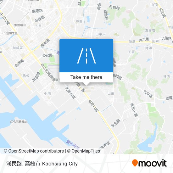 漢民路 map