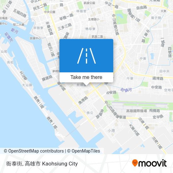 衙泰街 map