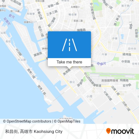 和昌街 map