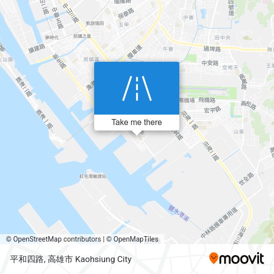 平和四路 map