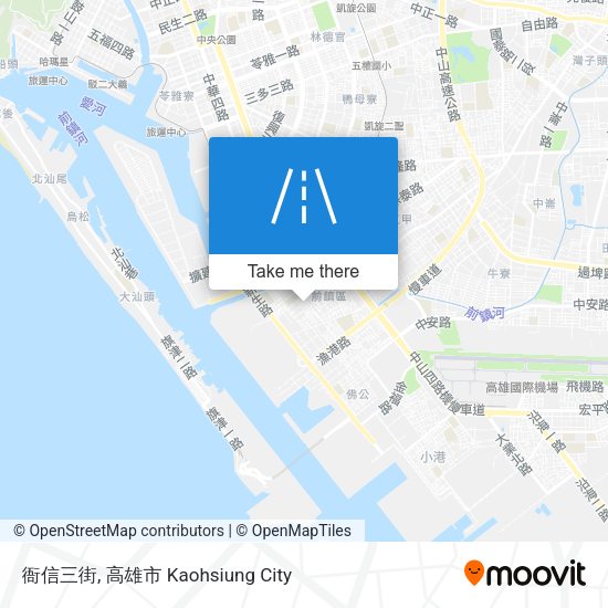 衙信三街 map