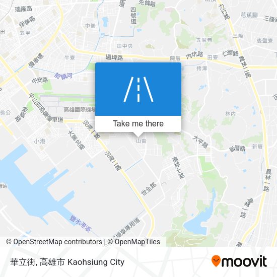 華立街 map