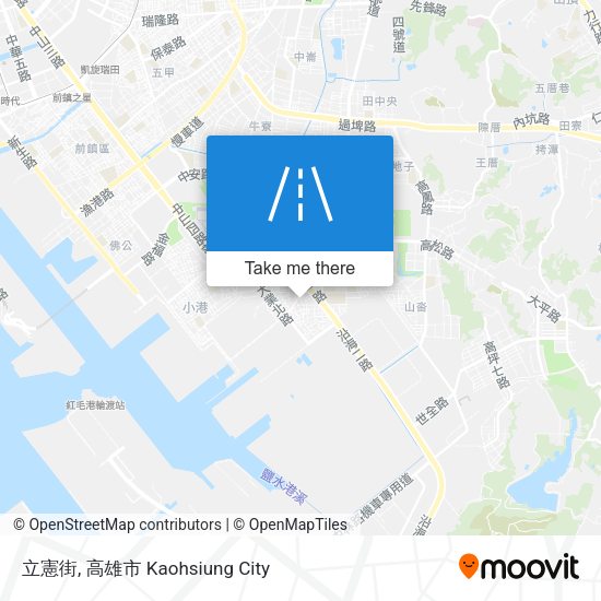 立憲街 map