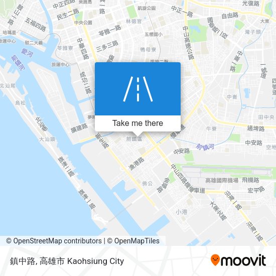 鎮中路 map