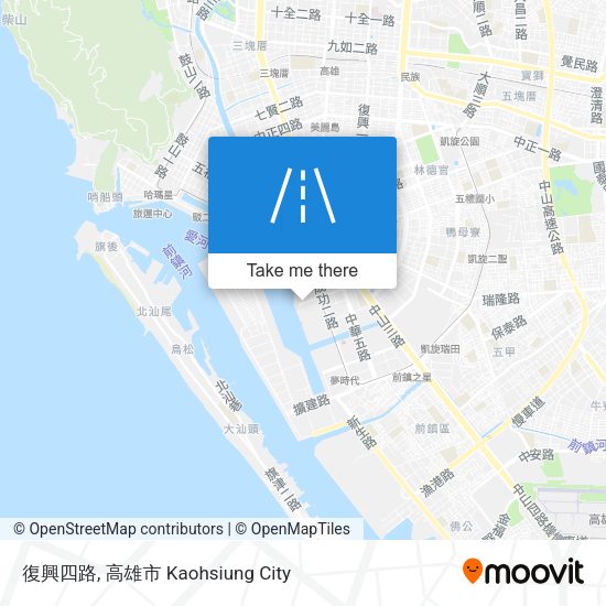 復興四路 map