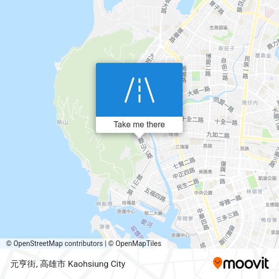 元亨街 map