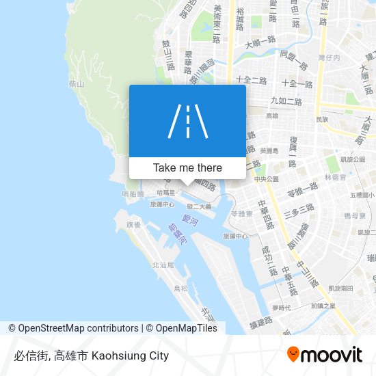 必信街地圖