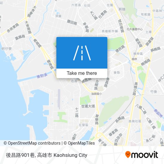 後昌路901巷 map
