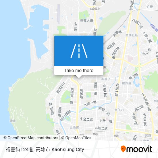 裕豐街124巷 map