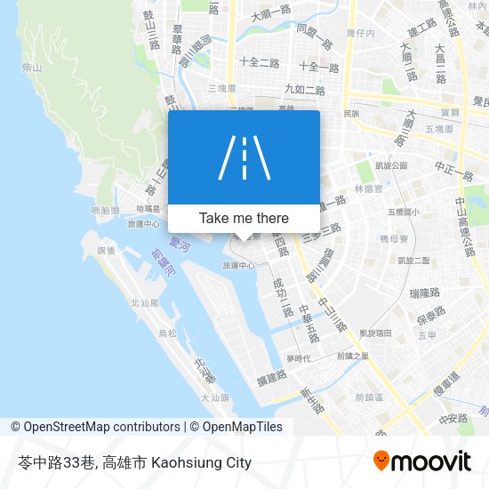 苓中路33巷 map