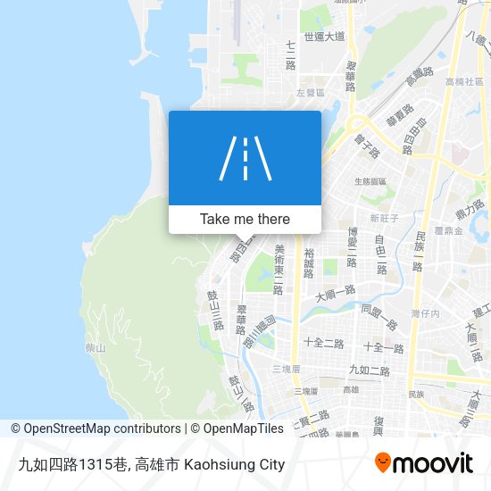 九如四路1315巷 map