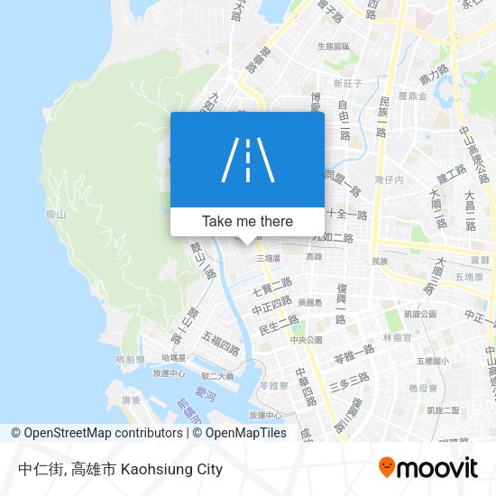 中仁街地圖
