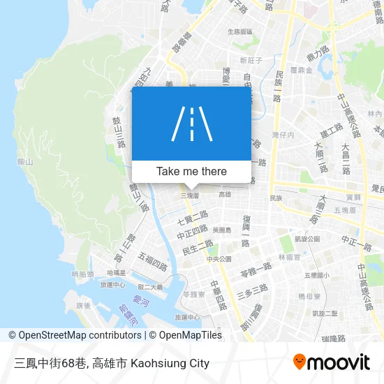 三鳳中街68巷地圖