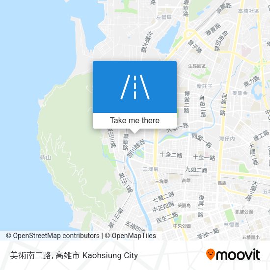 美術南二路 map