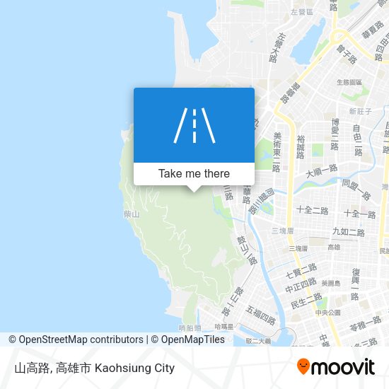 山高路地圖