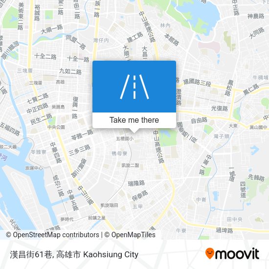 漢昌街61巷 map