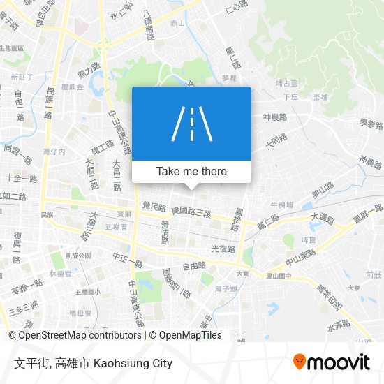 文平街地圖
