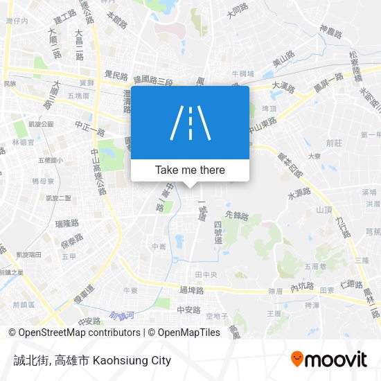 誠北街地圖